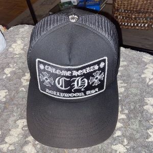 Chrome hearts Hollywood trucker hat